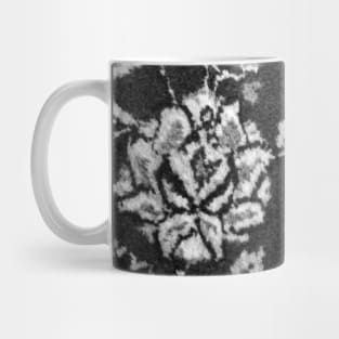 black and white flower, flower design, floral designs, minimal art, abstract art, floral pattern, antique rug photo , For custom orders please DM me. Mug